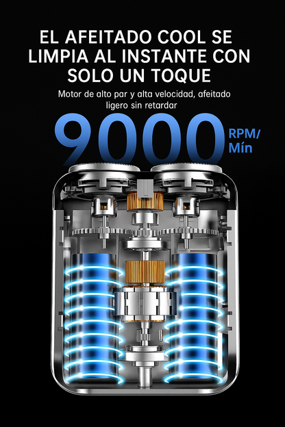Mini Afeitadora Eléctrica Inteligente