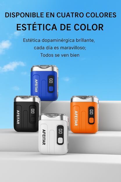 Mini Afeitadora Eléctrica Inteligente